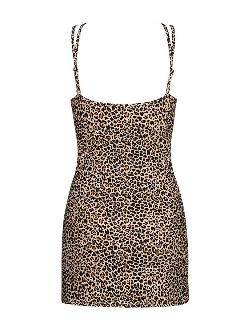 Welcome to the jungle of love! Do you like being naughty and... Obsessive - Jungirl Chemise & Thong - L/XL photo-4