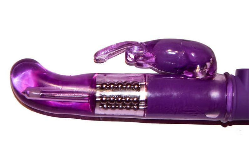 Material: TPE, ABS
Function: 8 Mode Vibration, 8 Mode Rotati... Aphrodisia - Super Rabbit G Vibrator - Purple photo-4