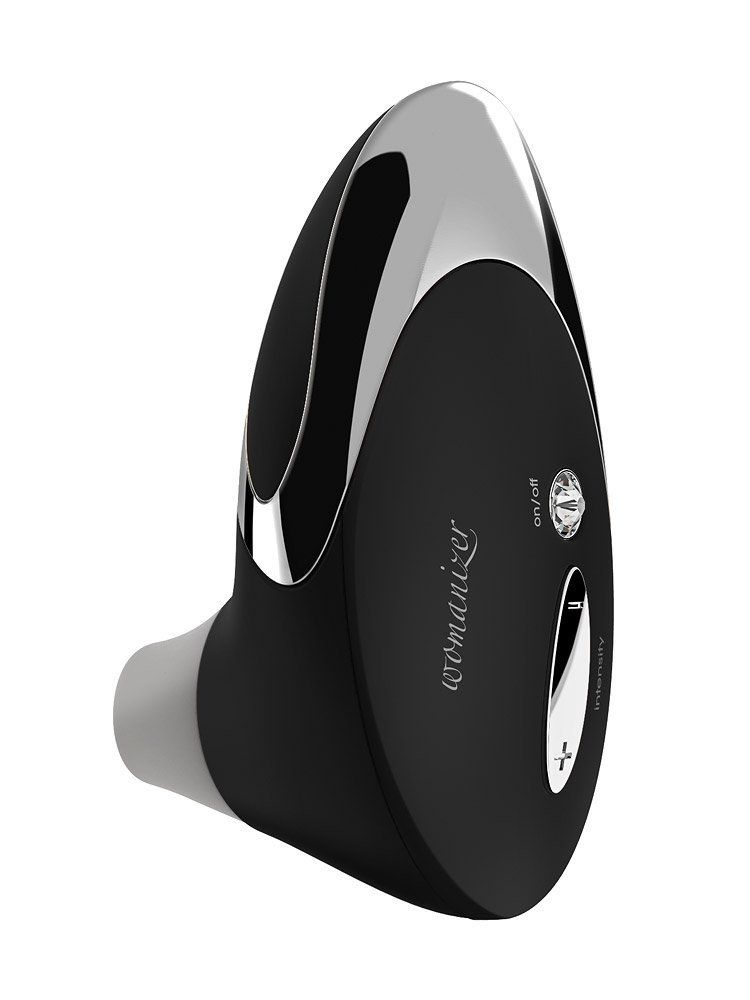 The womanizer W500 Pro – quieter, easier & more comforta... Womanizer - W500 Pro Best Clitorial Massager - Black/Chrome photo-3