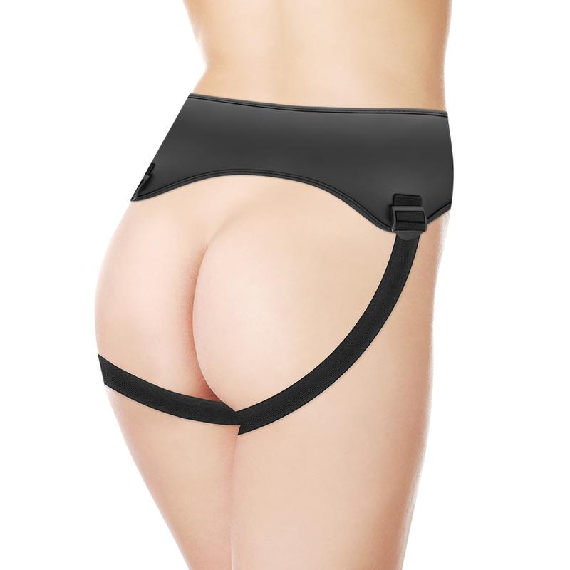 Experience the thrill of being in control with this delightf... Cyber Silicock - Master Huck Up&Down Strap-On - Flesh photo-7