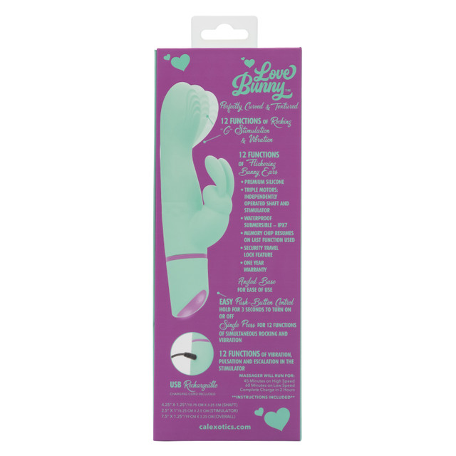 CEN - Love Bunny Rockin G-Spot Vibrator - Green CEN - Love Bunny Rockin G-Spot Vibrator - Green 照片-9