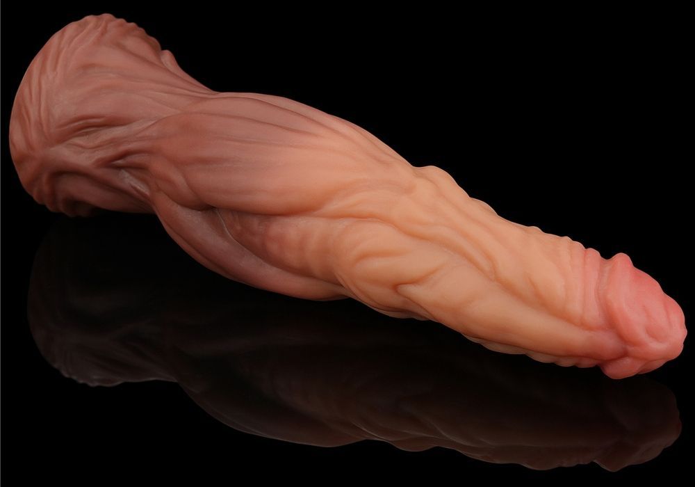 Built to deliver the most lifelike satisfaction, Love Toy Ki... Lovetoy - 9.5" Dual Layered King Sized Cock photo-11