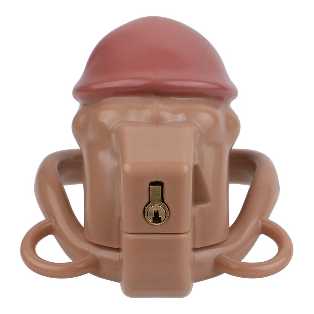 Material: ABS Resin
Cage high: 36mm ... FAAK - Penis Cage w Belt & Plug - Black photo-5