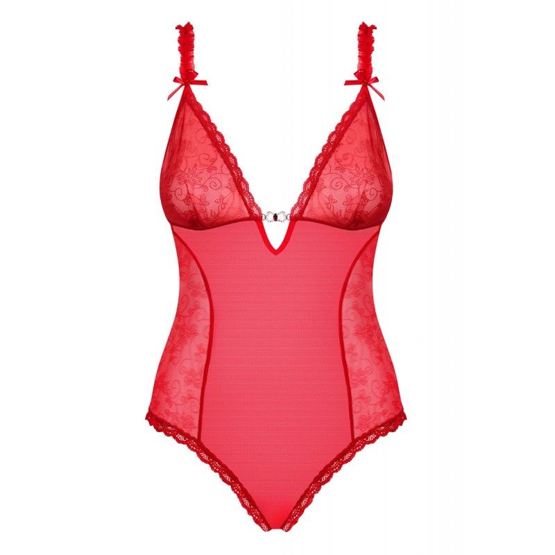 Sexy, spicy? Done! Incredibly good look and tempting design?... Obsessive - Romansia Teddy - L/XL photo-6