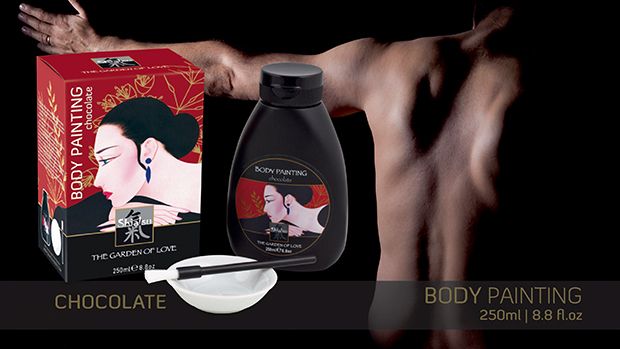 The quality and special consistency of this product are an i... Shiatsu - Body Painting Chocolate - 250ml photo-3