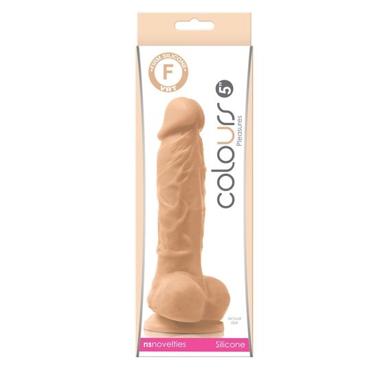 Colours realistic dongs are made from the best medical grade... NS Novelties - Pleasures 5'' Dildo - Flesh photo-6