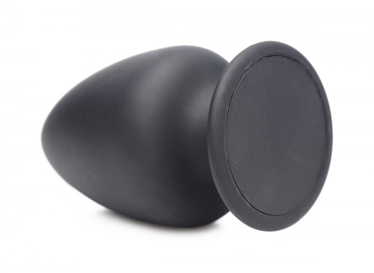 Available in 3 sizes, this squeezable, bendable butt plug ma... Squeeze-It - Anal Plug S-size - Black photo-4