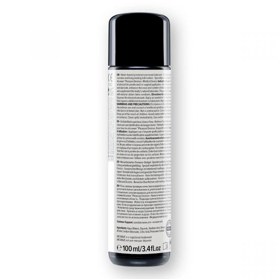 Arcwave water-based lube enhances your toy experience.
The ... (G) Arcwave by Pjur - Water-Based Lubricant - 100ml photo-6