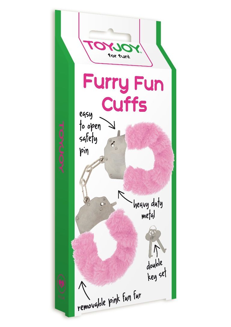 Unleash your playful side with the Toy Joy Furry Fun Cuffs. ... ToyJoy - Furry Fun Cuffs - Pink photo-4
