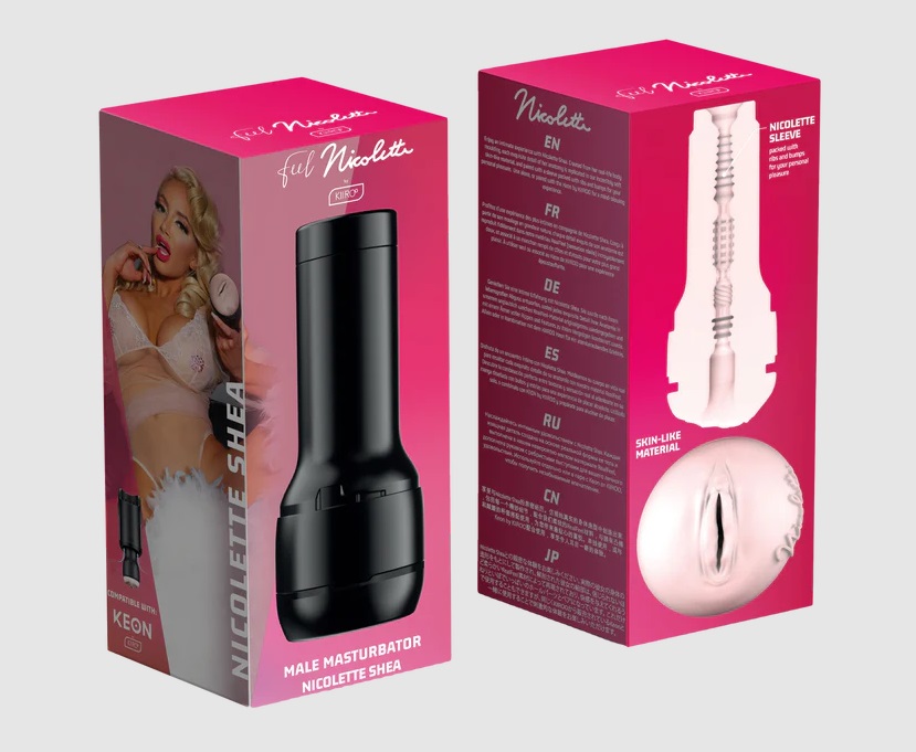 Glamor model and performer Nicolette Shea is one of the hott... Kiiroo - Feel Nicolette Shea Masturbator photo-9