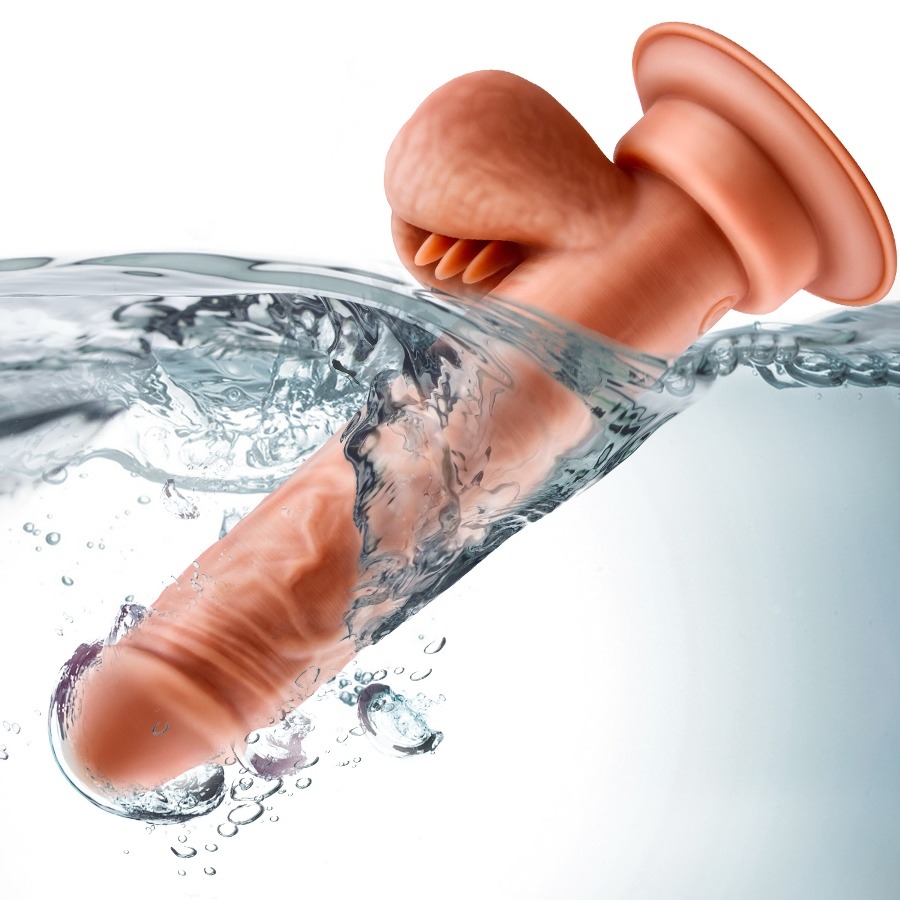 Body-safe silicone TPE
Strong sucking base design to release... Erocome - Scorpio Dildo - Vanilla photo-11
