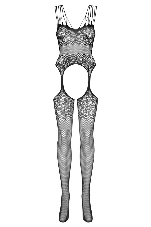 You’ve found a really charming bodystocking. Put on a very s... Obsessive - Bodystocking G317 - Black - XL/XXL photo-6
