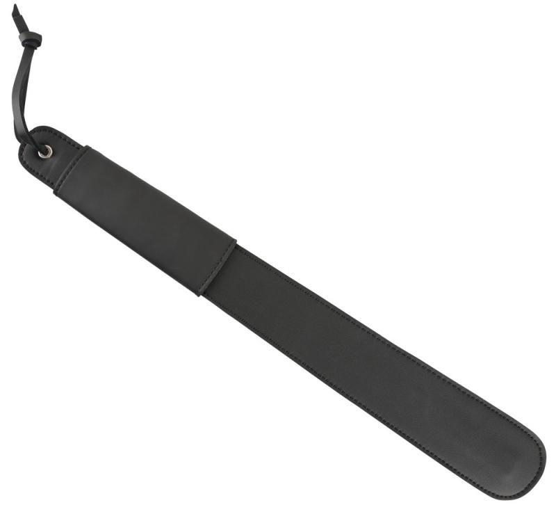 Sexy spanks!
A beautiful, slightly padded paddle with stitch... Vegan Fetish - Paddle - Black photo-5