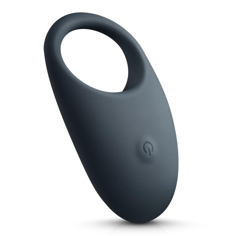 Enjoy a long-lasting erection and intense stimulation with t... Boners - Vibro Cock Ring - Black photo-4