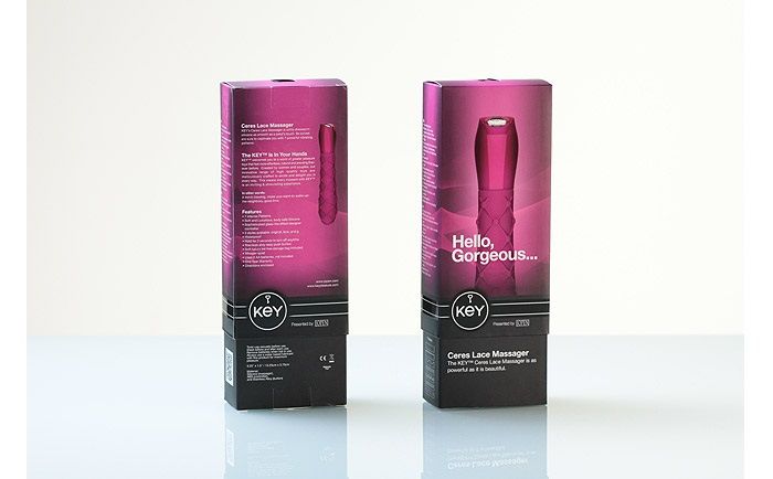 With 7 intense patterns for the ultimate in stimulation, Key... Key - Ceres Lace Vibe – Pink photo-13