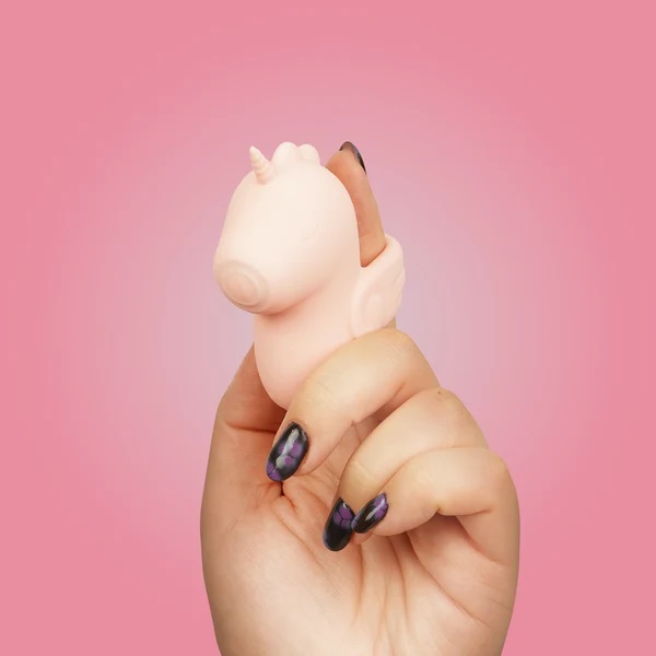 Unihorn - Pinky Promise 手指套震动器 - 粉红色 照片-2