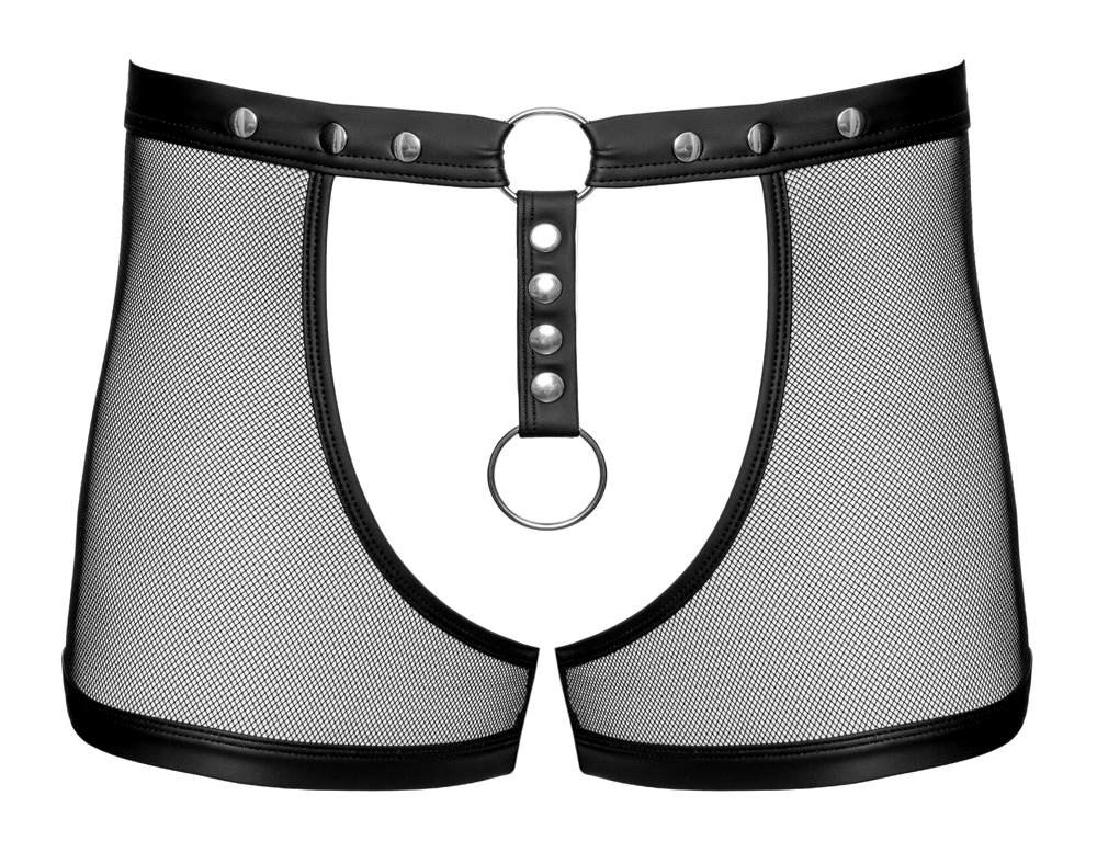 Svenjoyment - Jock Pants w Cock Ring - Black - L photo-6