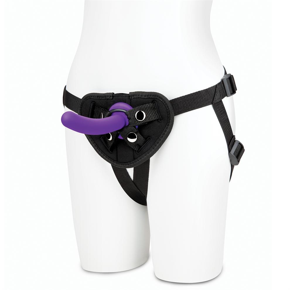 Lux Fetish -  Strap-On Harness & 5'' Dildo Set photo-2