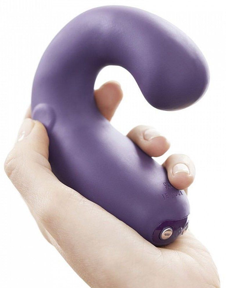 Simultaneous G-spot and clitoral stimulation, the design-led... Je Joue - G-Kii G-Spot & Clitoral Vibrator - Purple photo-6