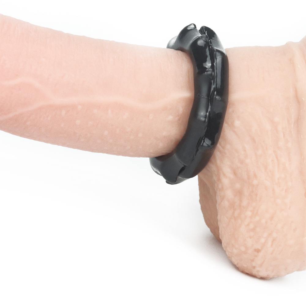 Lovetoy Power Plus cockring can power up your performance an... Lovetoy - Bottle Top Ring - Black photo-4