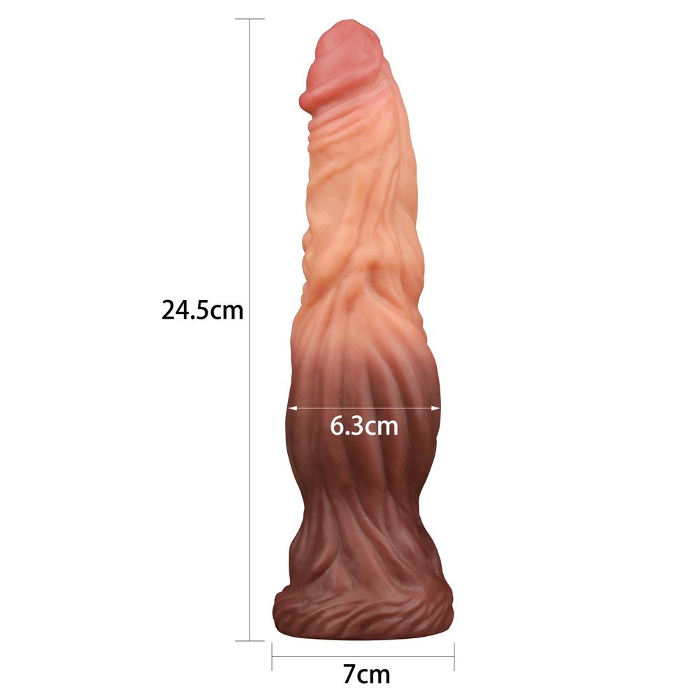 Built to deliver the most lifelike satisfaction, Love Toy Ki... Lovetoy - 9.5" Dual Layered King Sized Cock photo-19