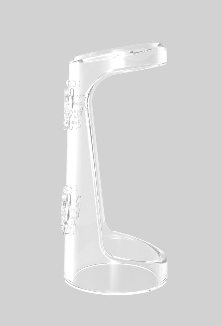 Material:TPE
Product Size:7.6cm . Φ3.5cm
Product Weight:0.00... Chisa - Double Girth Cages - Clear photo-2