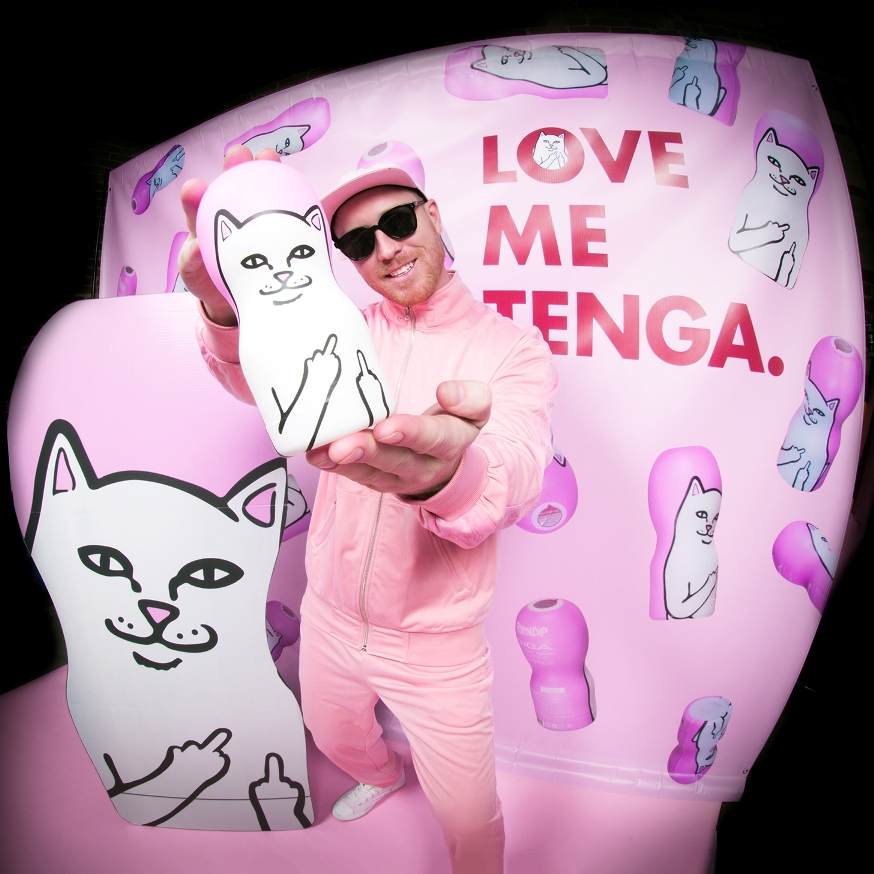 A limited-edition collaboration item from LA-based brand RIP... Tenga - RIPNDIP Deep Throat Cup photo-6
