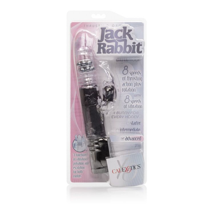 Thrust into a toy that’s made to satisfy your every desire w... CEN - Thrusting Orgasm Jack Rabbit - Black photo-7
