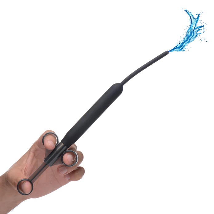 This lubricant silicone lubricant launcher is equipped with ... CleanStream - Deep Shot Lube Launcher - Black photo-2