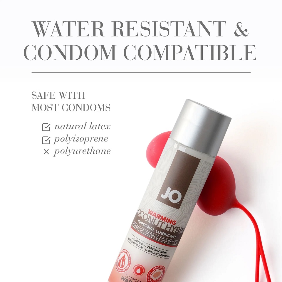 JO Warming Coconut Hybrid lubricant is our unique blend of p... JO - Hybrid Coconut Warming Lubricant - 120ml photo-4