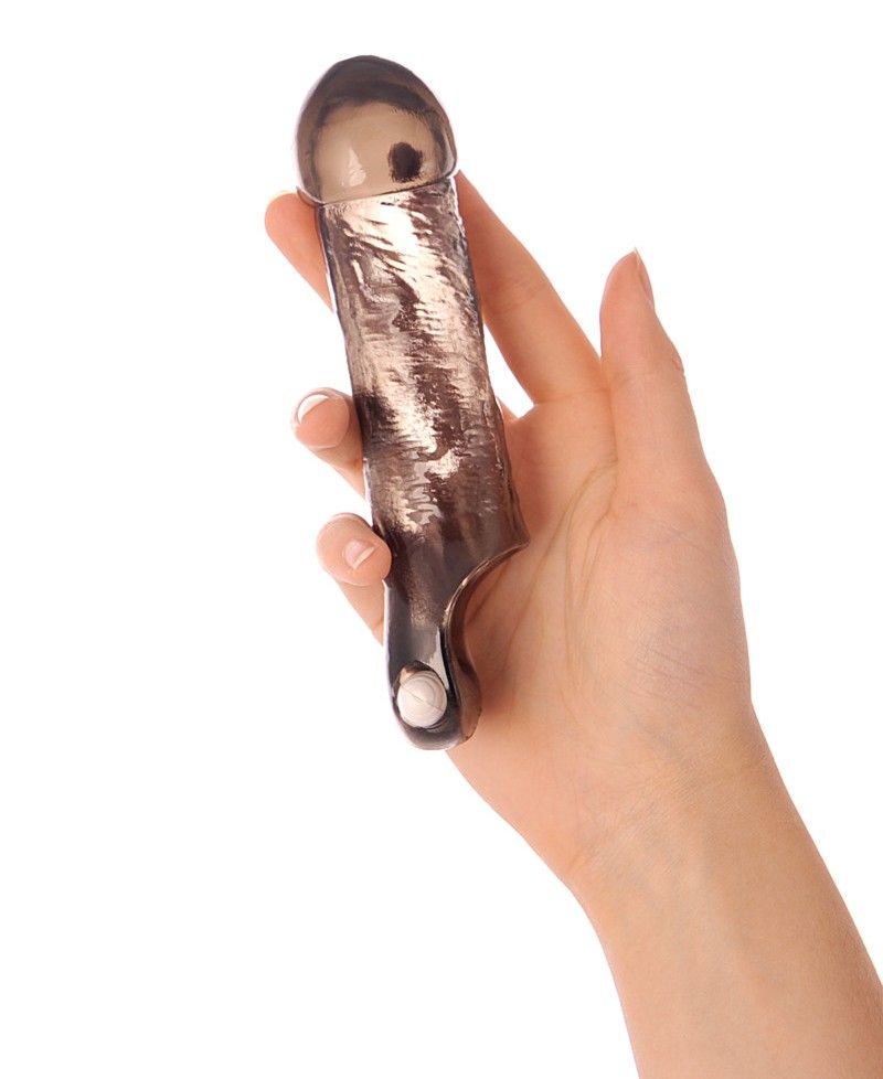 XLover - Penis Extender Vibro Sleeve - Black photo-2