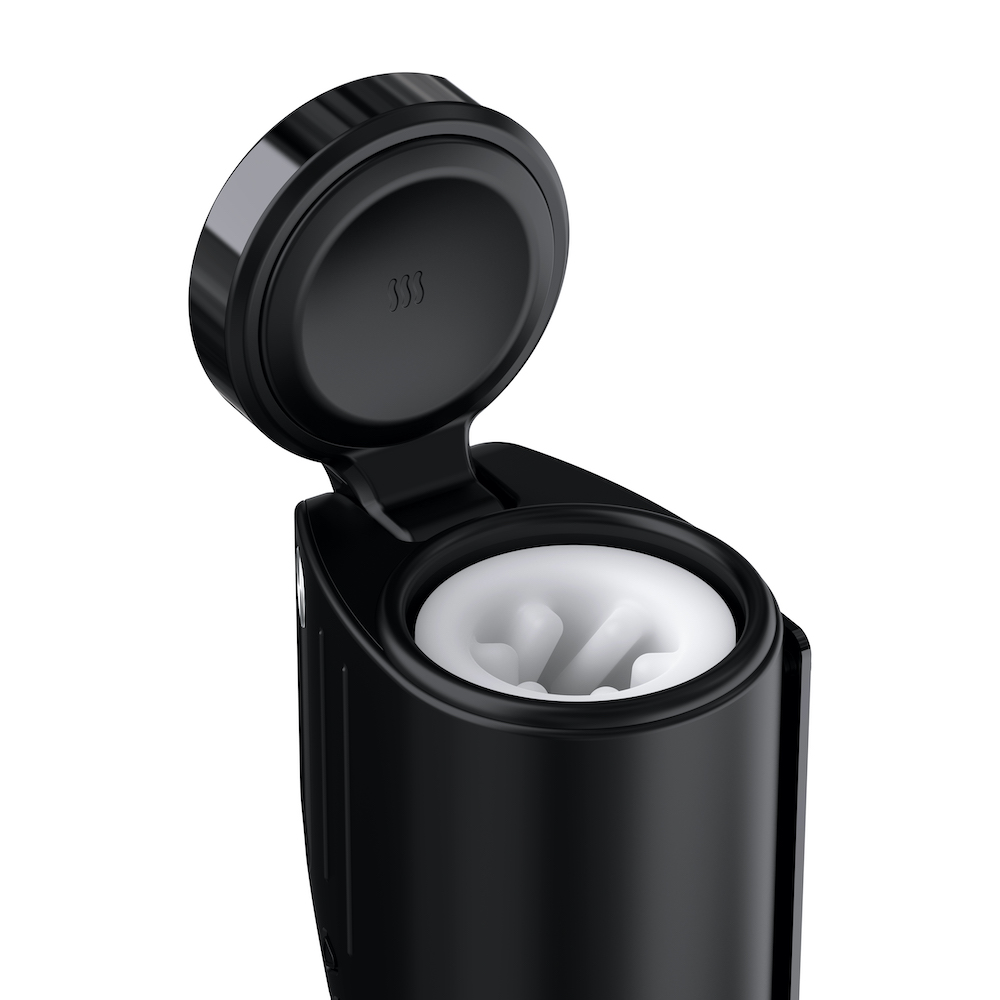 KAOTIK - The Shotty 旋转抽插震动双头智能飞机杯 - 黑色 照片-5