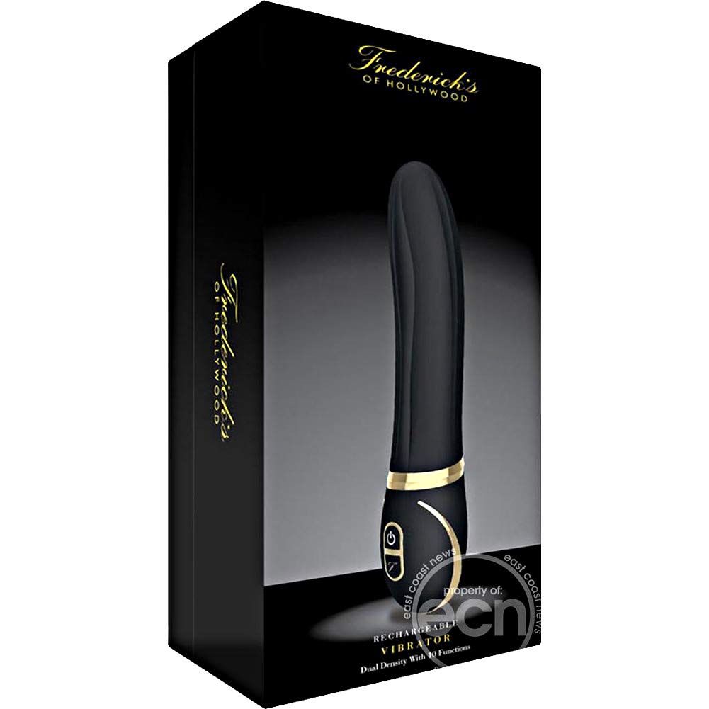 This rechargeable vibrator has a luxurious design and is mad... FOH - 6? Rechargeable Vibrator - Black photo-2