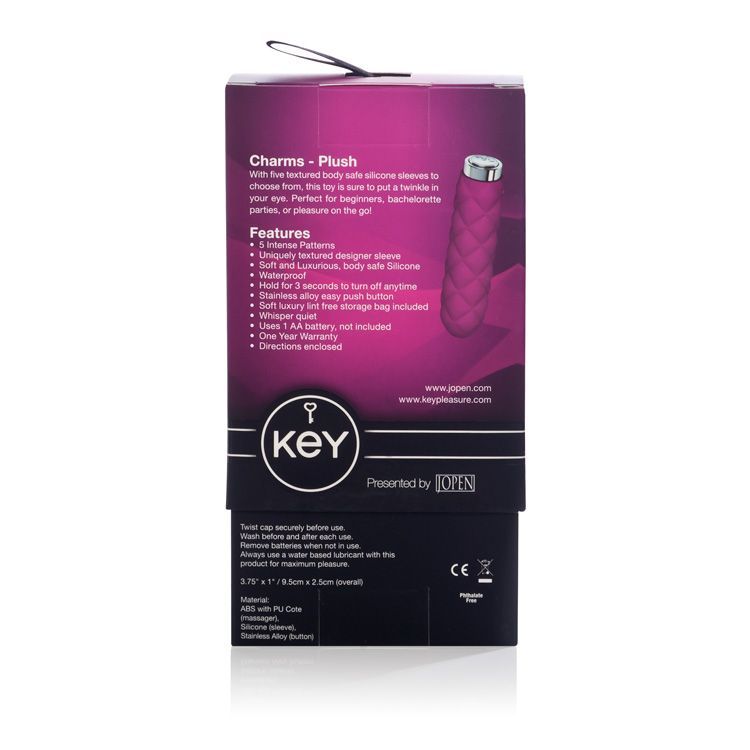Designed for the perfect discretion no matter where you trav... Key - Charms Plush Vibe – Pink photo-13