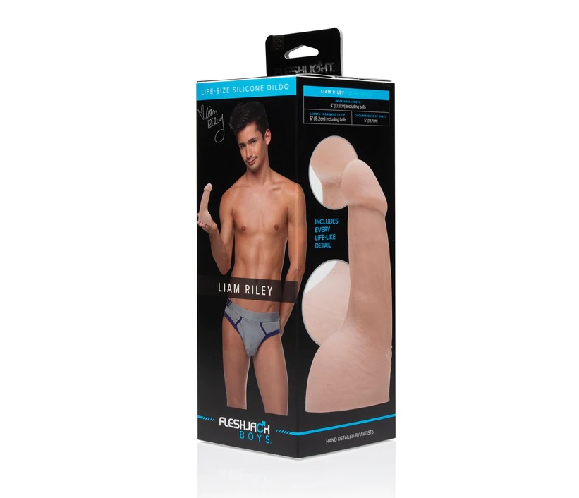 Satisfies your every need! Molded from Liam's own cock, ... Fleshjack - Liam Riley Dildo photo-11