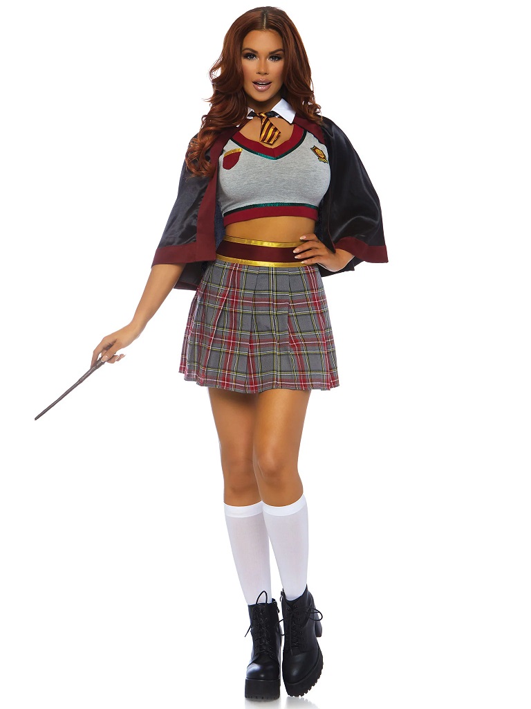 Leg Avenue - Spellbinding School Girl Costume - M Leg Avenue - Spellbinding School Girl Costume - M 照片-3