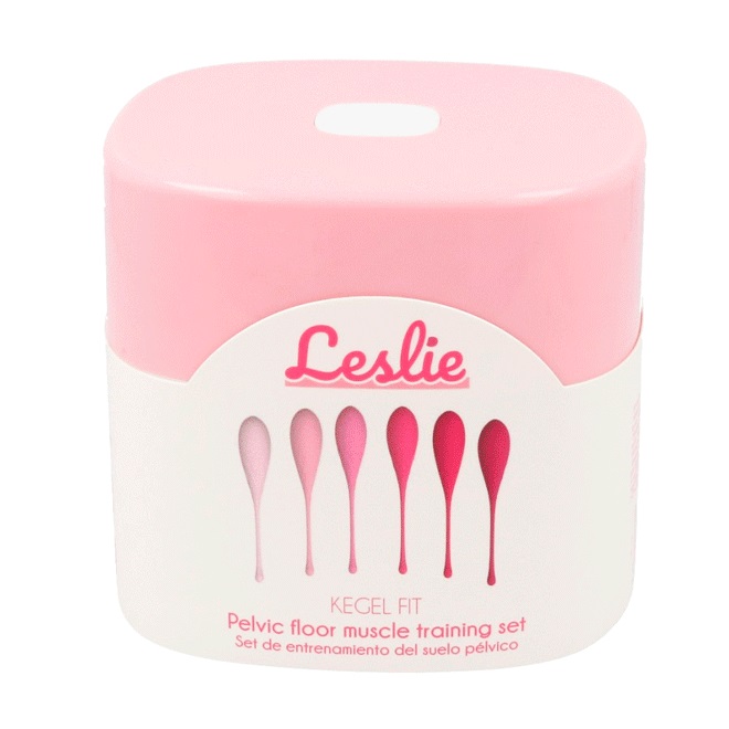Discover Leslie, the new Vaginal delivery set.
This vaginal... Leslie - Kegel Fit Training Set - Pink photo-11