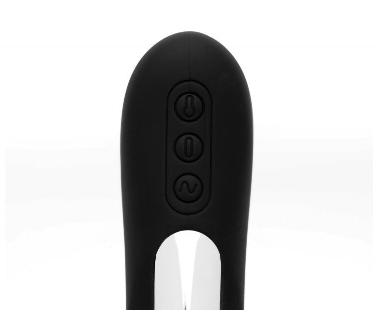 Enjoy the filling sensation of the fully inflated prostate s... Prostatic Play - P-Swell 12x Inflatable Prostate Stimulator - Black photo-5