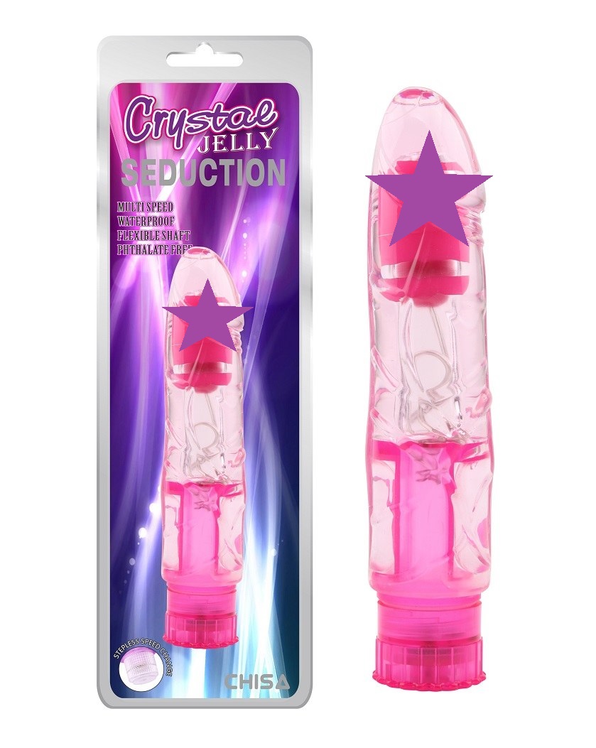 Multi-Speed Vibrations, Waterproof, Phthalate Free.
Battery... Chisa - Seduction Jelly Vibe - Pink photo-2