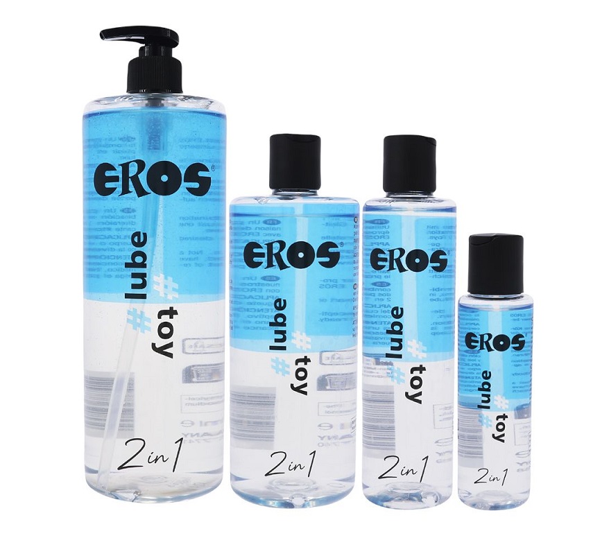 Introducing Eros #lube #Toy Lubricant 100 ml, the ultimate 2... Eros - 2in1 Personal & Toy Water-Based Lube - 100ml photo-3