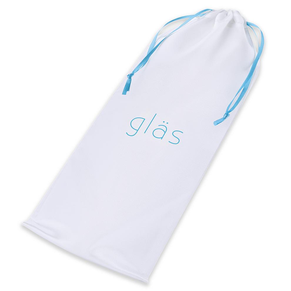 Discover unparalleled pleasure with Glas' 11" Doubl... Glass - 11" Double Dildo - Blue photo-6