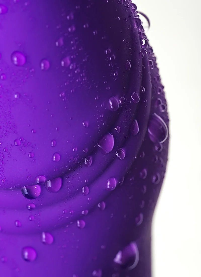 The clitoral vibrator is presented in the form of a pretty s... A-Toys - Butterfly Vibrator - Purple photo-8