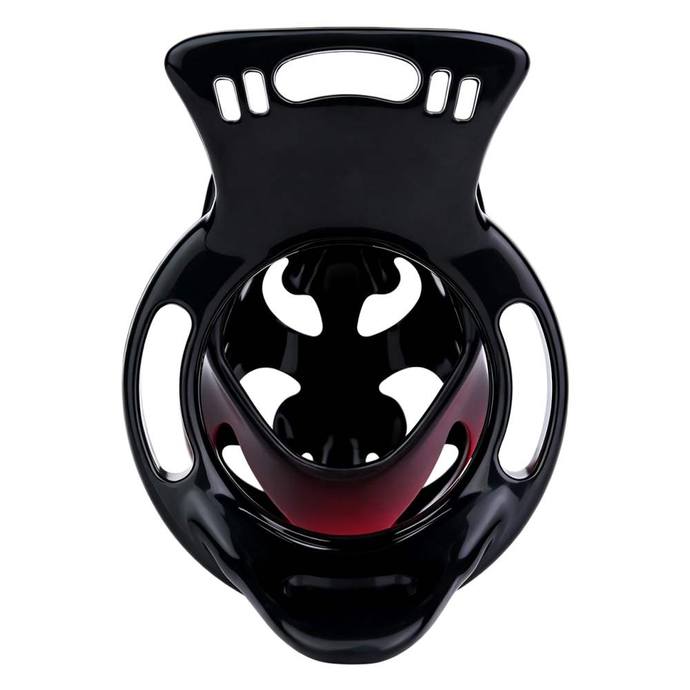 FAAK - Dragon Resin Chastity Cage S - Black photo-5