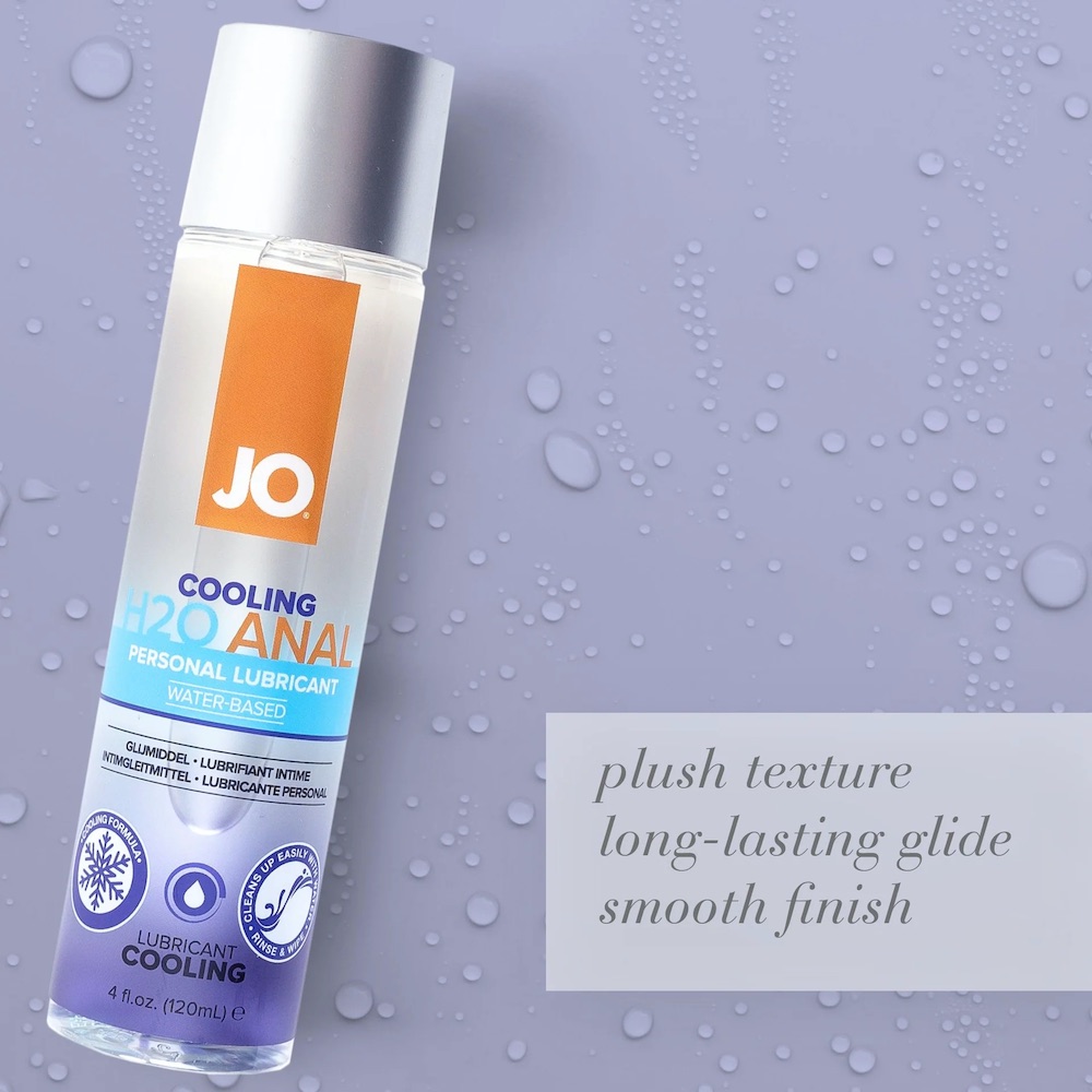 JO® H2O Cooling is a water-based personal lubricant designed... JO - Anal H2O Cooling Lubricant - 120ml photo-3