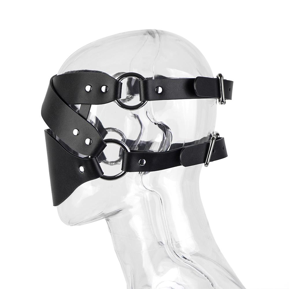 FAAK - Funsm Bondage Face Mask - Black 照片-4