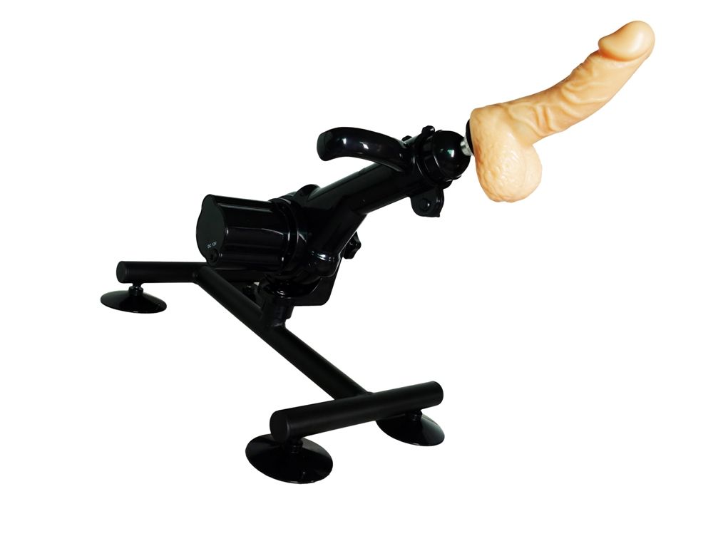 Allwell - Simple A Fucking Machine with Remote Control & Dildo photo-3