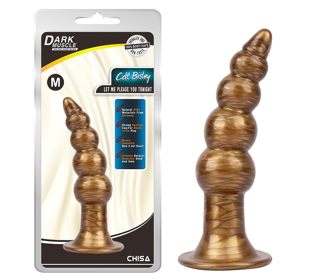 Chisa - Colt Bisley 後庭塞 中碼 - 金色 照片-6