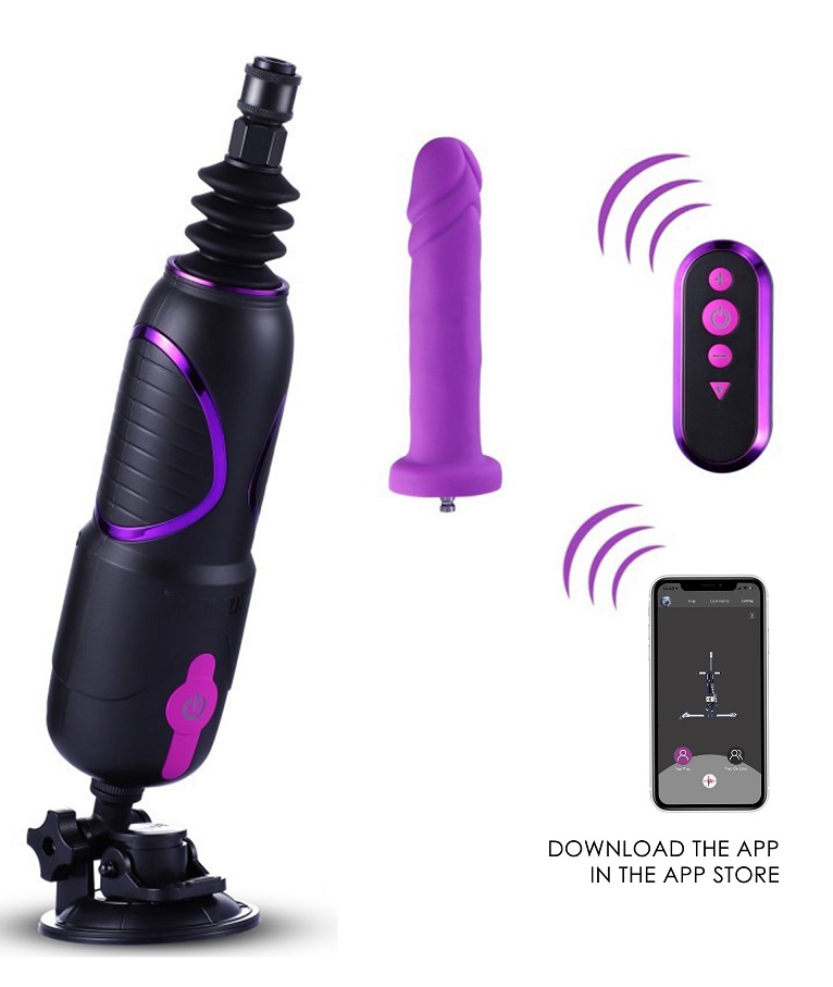 The Hismith Premium Travel Fuck Machine 2.0 may be small in ... HiSmith - Pro Traveler Sex Machine 2.0 - Purple photo-5