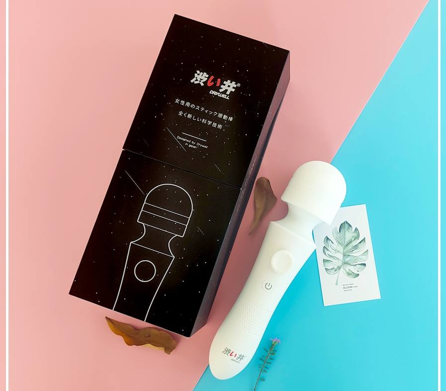 Gradual climax make her fall in and be fascinated little by ... Drywell - Wand Massager - White photo-16