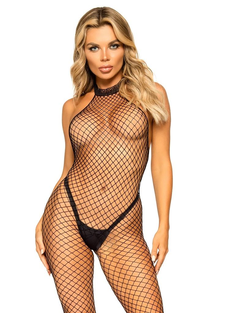 Leg Avenue - What U Want Bodystocking - Black photo-3